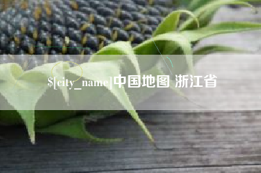 永安中国地图 浙江省