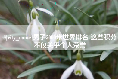 永安男子5000米世界排名-这些积分不仅关乎个人荣誉