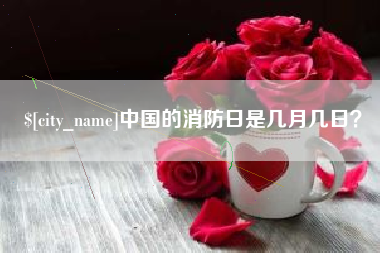 永安中国的消防日是几月几日？