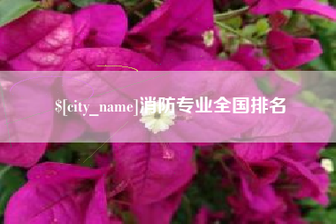 永安消防专业全国排名