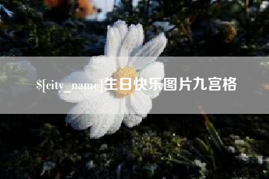 永安生日快乐图片九宫格