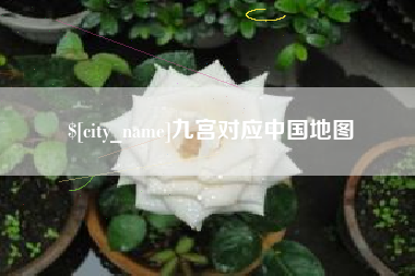 永安九宫对应中国地图