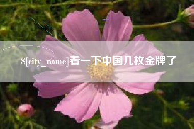 永安看一下中国几枚金牌了