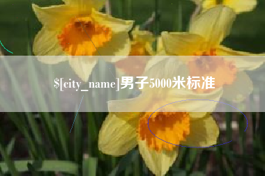 永安男子5000米标准