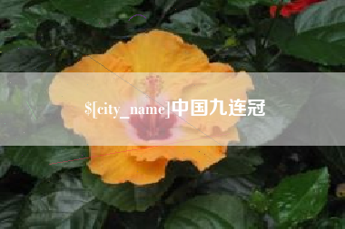 永安中国九连冠