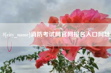 永安消防考试网官网报名入口网址