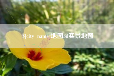 永安地图3d实景地图