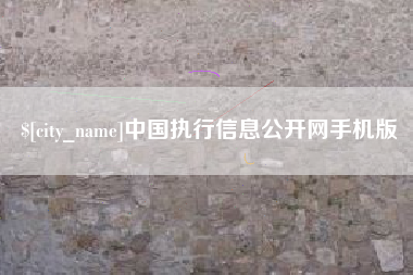 永安中国执行信息公开网手机版