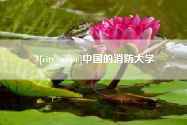 永安中国的消防大学