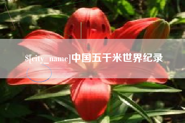 永安中国五千米世界纪录
