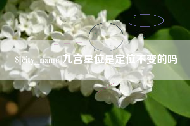 永安九宫星位是定位不变的吗
