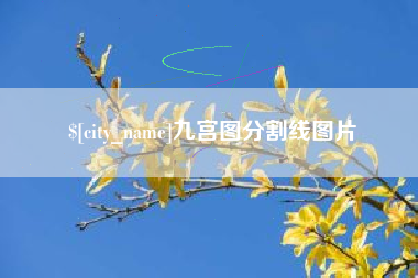 永安九宫图分割线图片