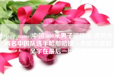 永安中国5000米男子运动员-而另外两名中国队选手哈那哈提·木哈买提和吴宇在最后一组出场