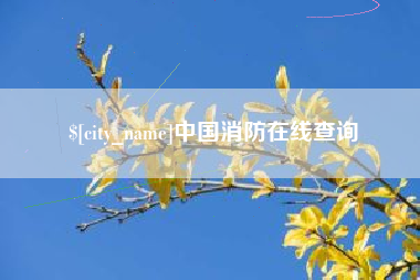 永安中国消防在线查询