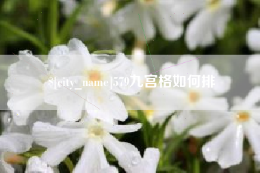 永安579九宫格如何排